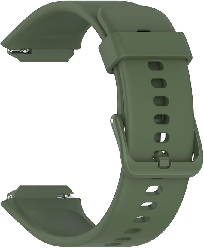 FTRONGRT Armband Kompatibel mit SKG V7 Pro/SKG V7, TPU-Silikon, Weich und Bequem, Ersatz Uhrenarmband Kompatibel mit SKG V7 Pro/SKG V7.Dunkelgrün