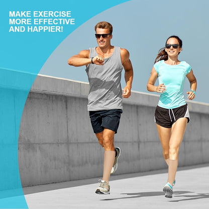 ACWOO Kompressionsstrümpfe Bunt für Damen Herren, 3 Paar Stützstrümpfe Medizinisch Kompressionssocken mit 15-20 Mmhg Bunt Thrombosestrümpfe, Compression Socks für Laufen, Sport, Flug, Radsport