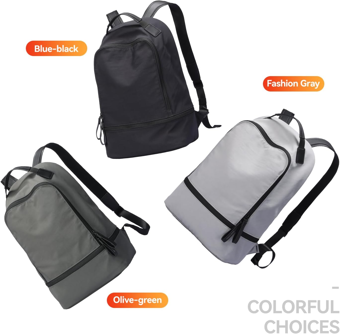 MARK RYDEN Rucksack Herren & Damen Backpack, Rucksack mit laptopfach, YKK-Reißverschluss Wasserdichter Unisex Daypack Schulrucksack, für Freizeit Schule Job (Grün)