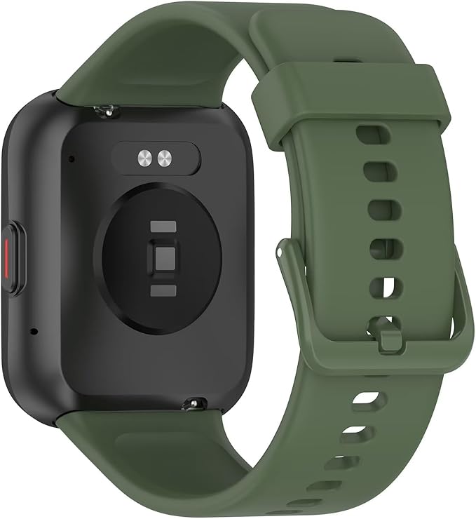 FTRONGRT Armband Kompatibel mit SKG V7 Pro/SKG V7, TPU-Silikon, Weich und Bequem, Ersatz Uhrenarmband Kompatibel mit SKG V7 Pro/SKG V7.Dunkelgrün