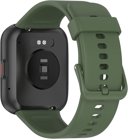 FTRONGRT Armband Kompatibel mit SKG V7 Pro/SKG V7, TPU-Silikon, Weich und Bequem, Ersatz Uhrenarmband Kompatibel mit SKG V7 Pro/SKG V7.Dunkelgrün