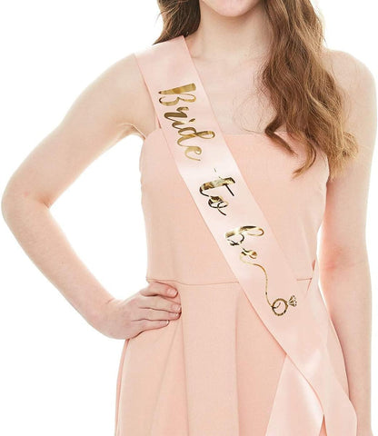 Junggesellinnenabschied Deko Armband Set,16PCS Braut to Be&Team Bride Armbänder Set mit 10 Team Braut Armbänder,1 Braut Armband,Schleier,Abzeichen,Tiara,Accessoires Frauen für Junggesellinnenabschied