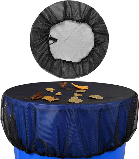 Regentonnen Netz,Verstellbares Regentonnennetz,Regentonne Abdeckung,Schutznetz Regentonne,Abdeckung für Regenfass,Wetterbeständiger Mückenschutz Regentonne,Abdeckung für Regentonne rund