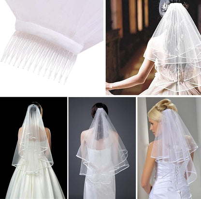 Junggesellinnenabschied Deko Armband Set,16PCS Braut to Be&Team Bride Armbänder Set mit 10 Team Braut Armbänder,1 Braut Armband,Schleier,Abzeichen,Tiara,Accessoires Frauen für Junggesellinnenabschied