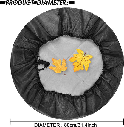 Regentonnen Netz,Verstellbares Regentonnennetz,Regentonne Abdeckung,Schutznetz Regentonne,Abdeckung für Regenfass,Wetterbeständiger Mückenschutz Regentonne,Abdeckung für Regentonne rund